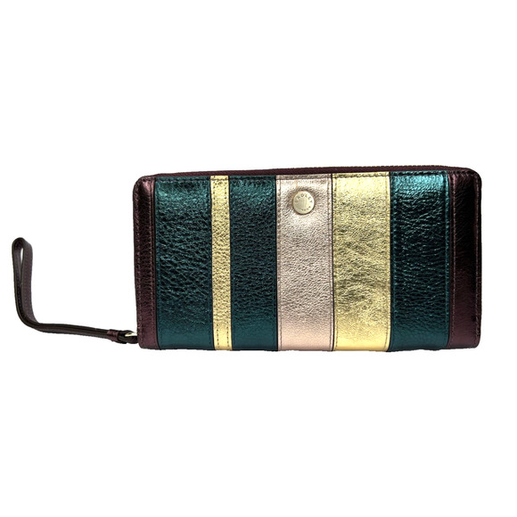 Radley London Clifton Hall Phone Wristlet / Wallet $148, Metallic Amethyst/Gold - Picture 4 of 8